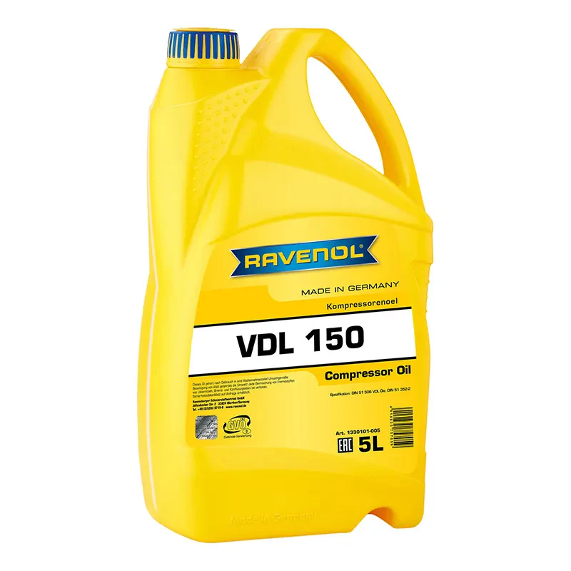 Компрессорное масло RAVENOL Kompressorenoel VDL 150 (5 литров)