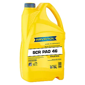 Компрессорное масло RAVENOL Screw SCR PAO 46 (5 литров)