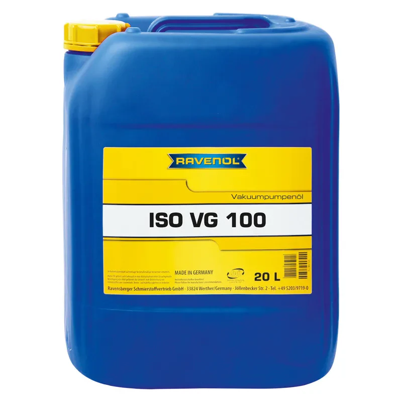 Вакуумное масло RAVENOL Vakuumpumpenoil ISO VG 100 (20 литров)