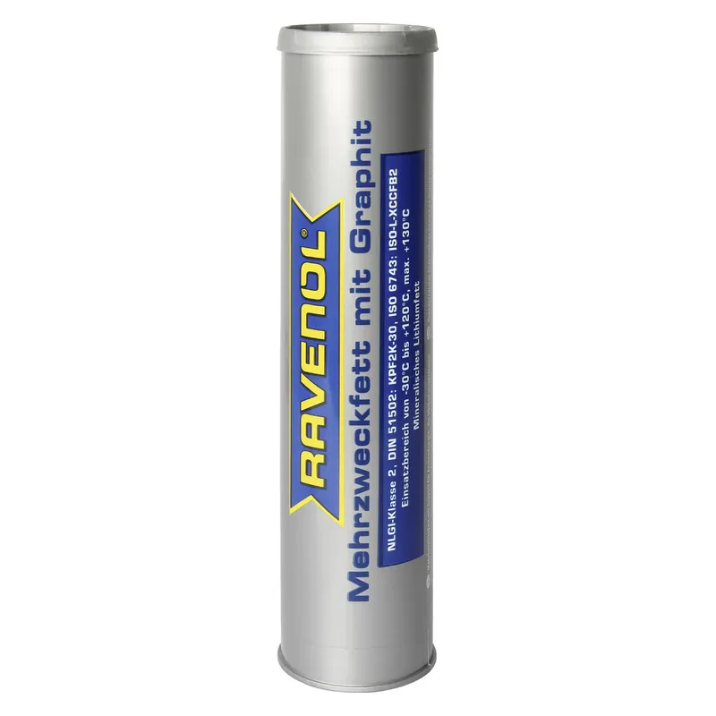 Пластичная смазка с графитом RAVENOL Mehrzweckfett m. Graphit (400 г)