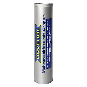 Пластичная смазка с графитом RAVENOL Mehrzweckfett m. Graphit (400 г)