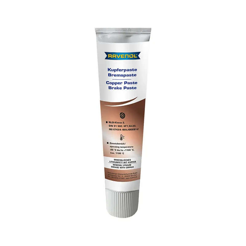 Твёрдая смазка с медью RAVENOL Kupferpaste (100 г)