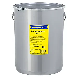Пластичная смазка RAVENOL Hot Red Grease HRG 2 (5 кг)