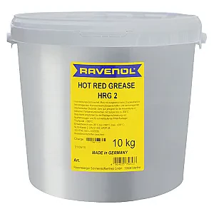 Пластичная смазка RAVENOL Hot Red Grease HRG 2 (10 кг)