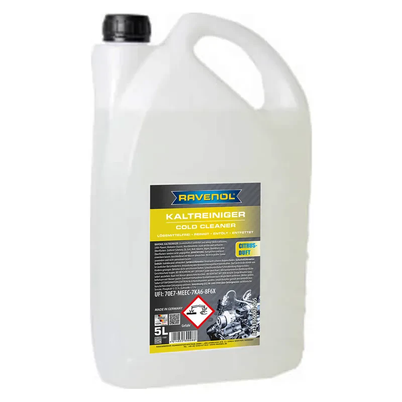 Средство для мойки с щелочью RAVENOL Kaltreiniger loesemittelfrei (5 литров)