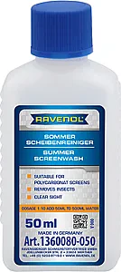 Омыватель летний концентрат RAVENOL Sommerscheibenr.Konz. 1:10 (50 мл)