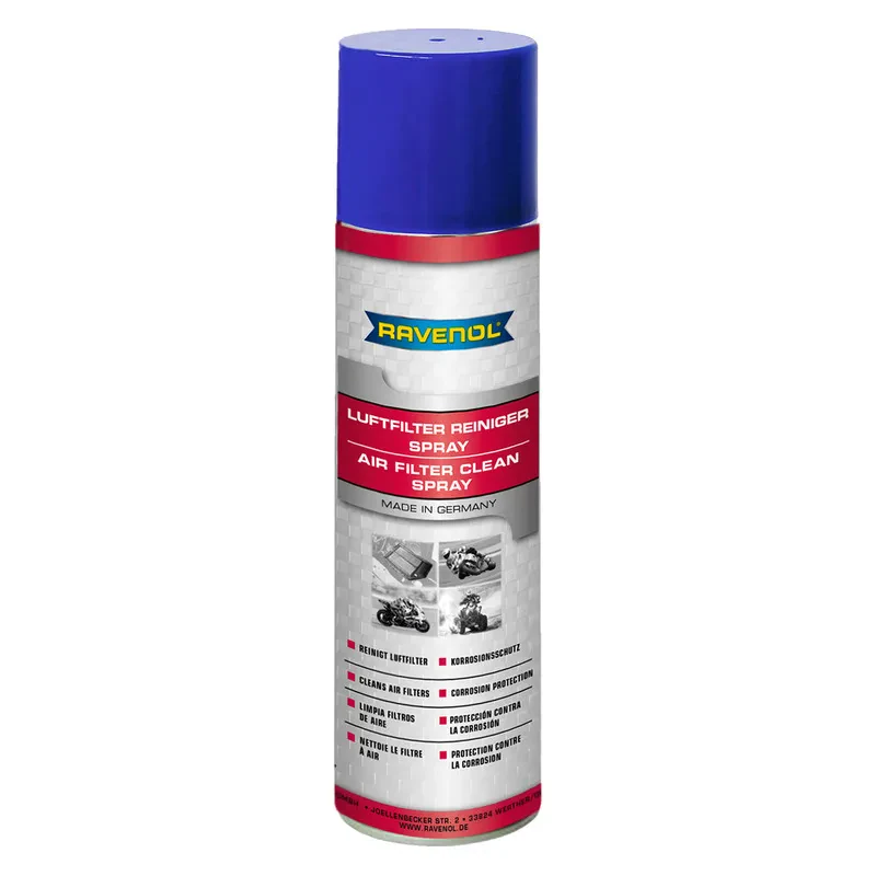 Очиститель для поролоновых фильтров RAVENOL Air Filter Clean-Spray (0,5 литра)