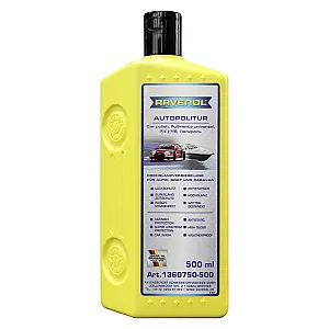 Полироль-паста с тефлоном RAVENOL Autopolitur (0,5 литра)