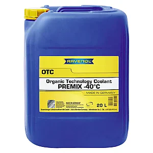 Антифриз RAVENOL OTC Protect C12+ Premix -40C (готовый) (20 литров)