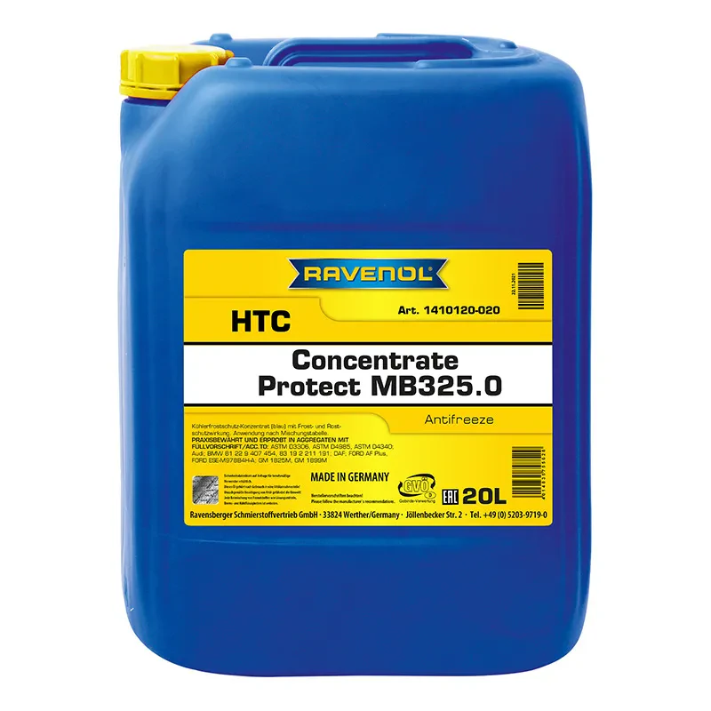 Антифриз RAVENOL HTC Protect MB 325.0 Concentrate (концентрат) (20 литров)