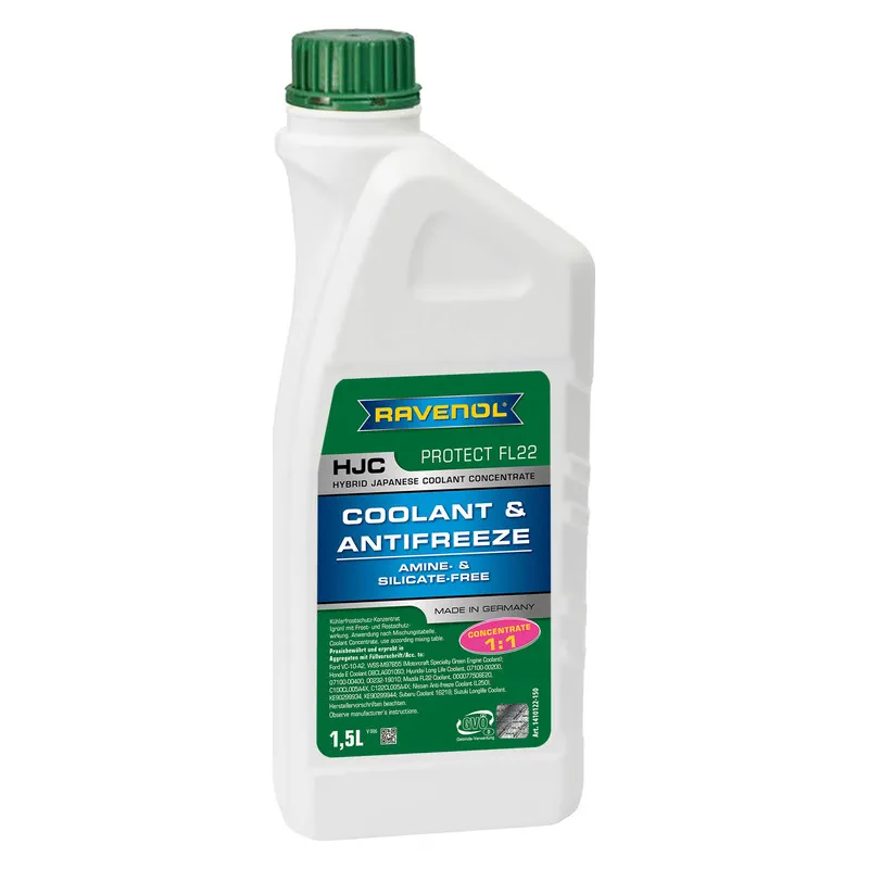 Антифриз RAVENOL HJC Protect FL22 Concentrate (концентрат) (1,5 литра)