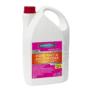 Антифриз RAVENOL LTC Protect C12++ Premix -40C (готовый) (5 литров)