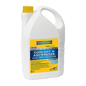Антифриз RAVENOL TTC Protect C11 COLD CLIMATE Premix -60C (готовый) (5 литров)