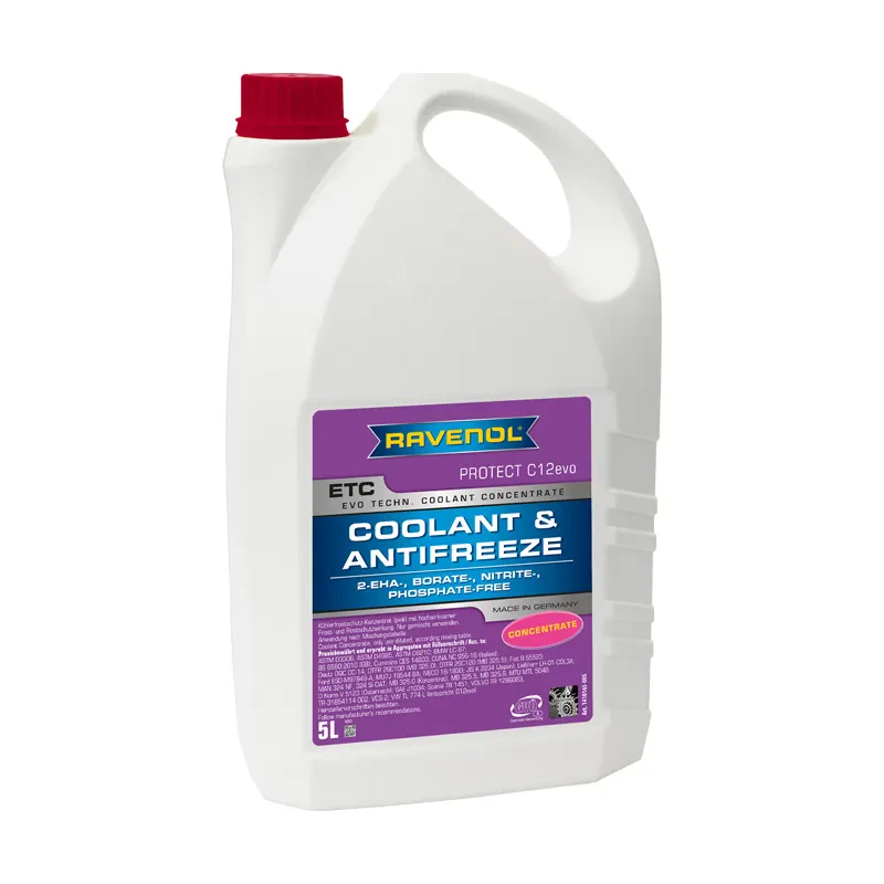 Антифриз RAVENOL ETC Protect C12evo Concentrate (концентрат) (5 литров)
