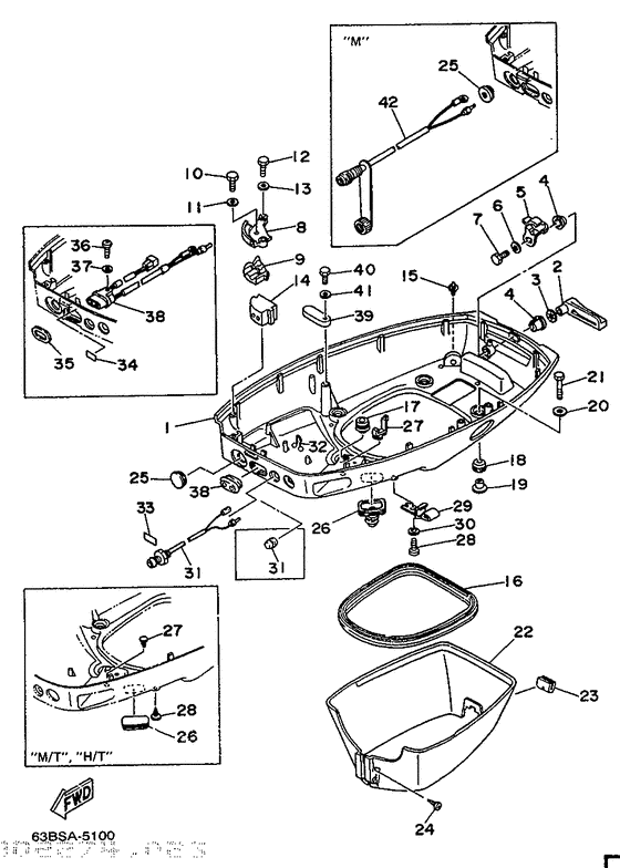 Bottom cowling