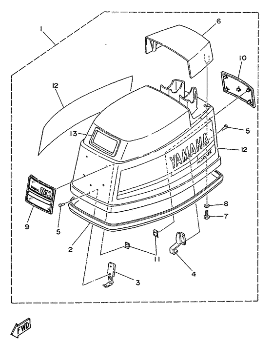Top cowling
