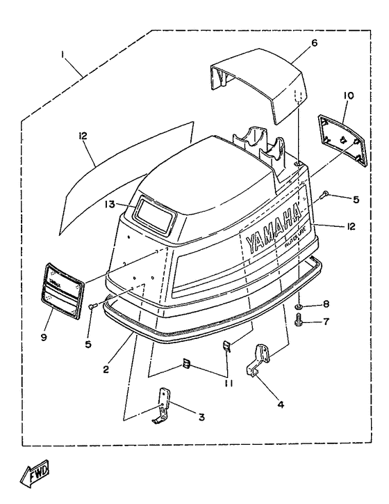 Top cowling