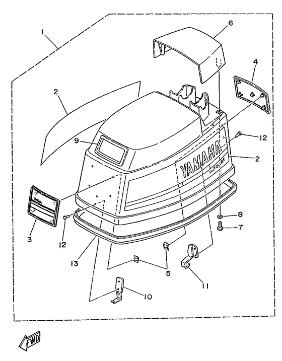 Top cowling