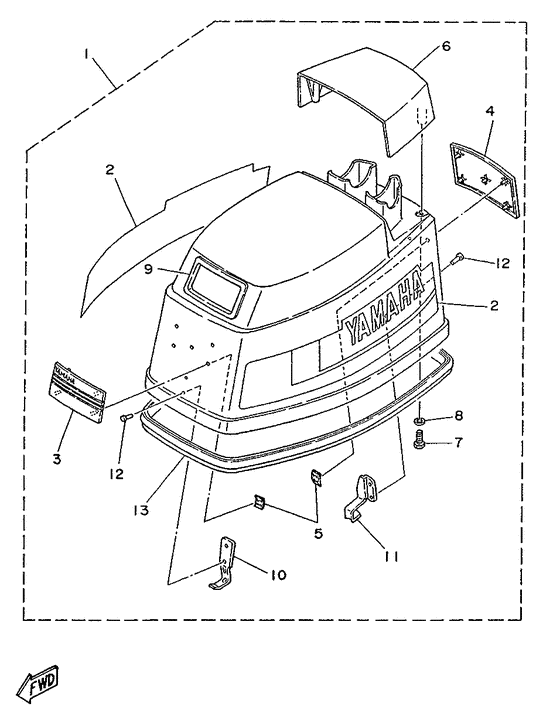 Top cowling