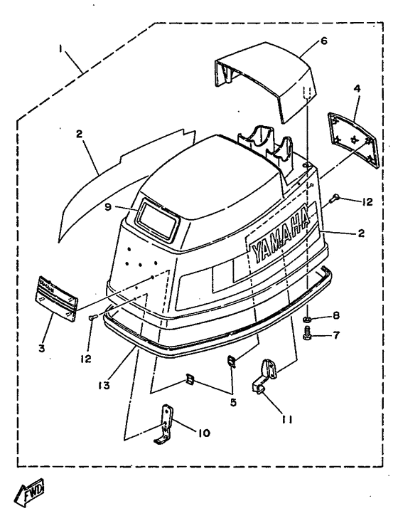 Top cowling