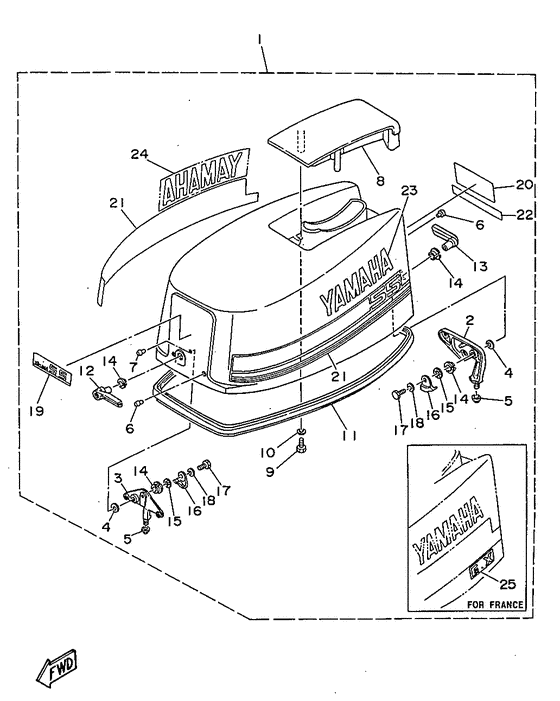 Top cowling
