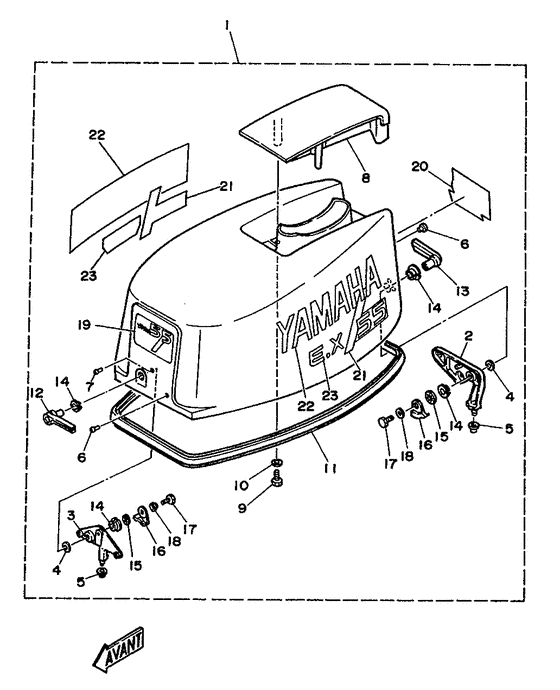 Top cowling