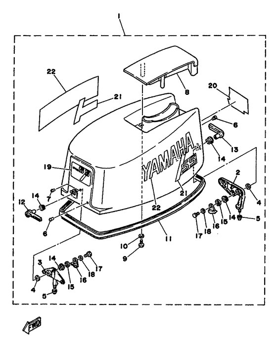 Top cowling