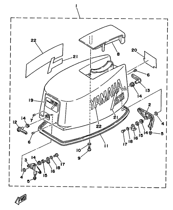 Top cowling