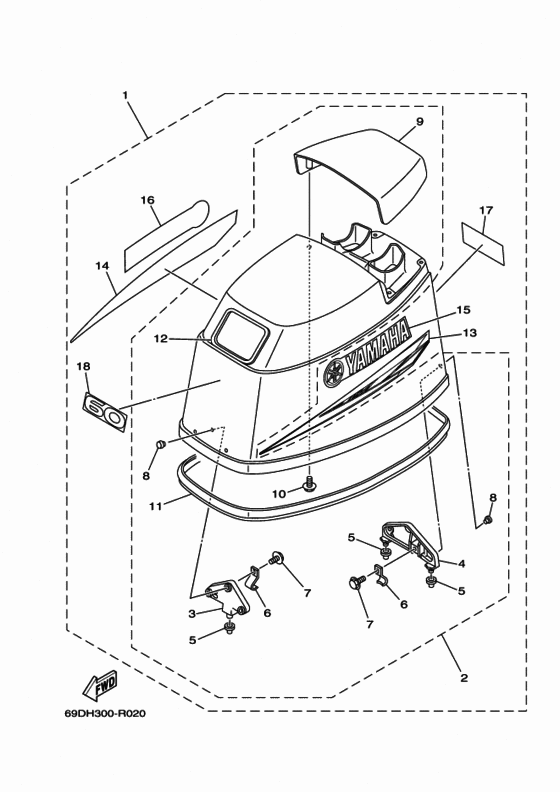 Top cowling