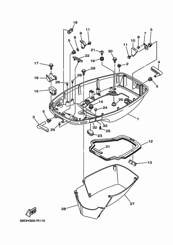 Bottom cowling