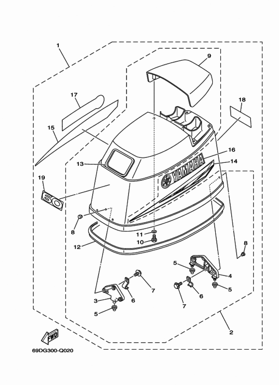 Top cowling