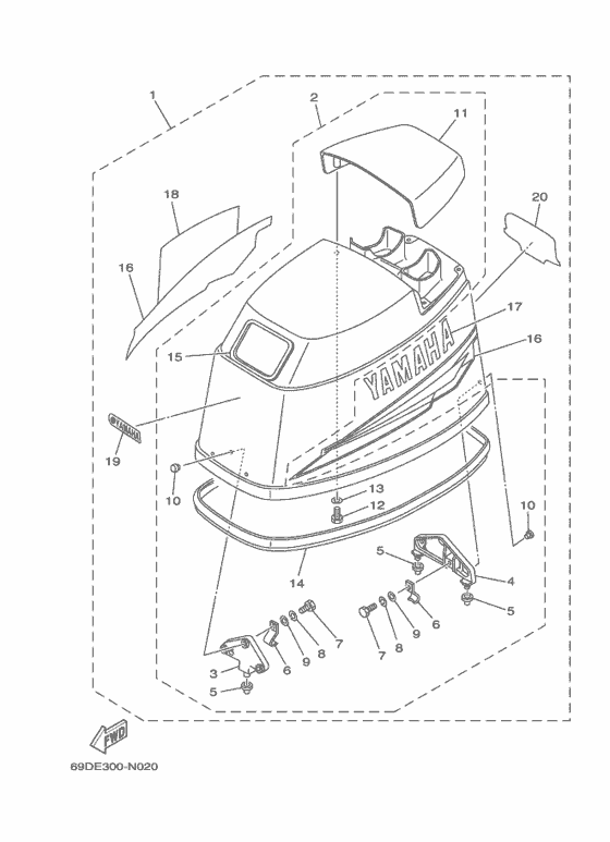 Top cowling
