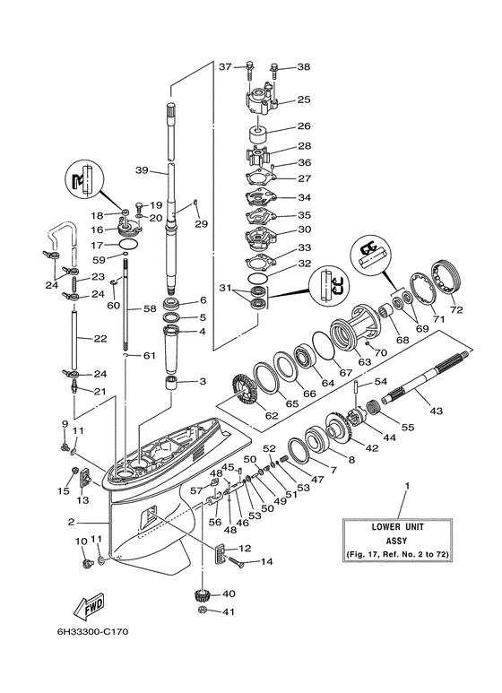 Lower casing и привод 1
