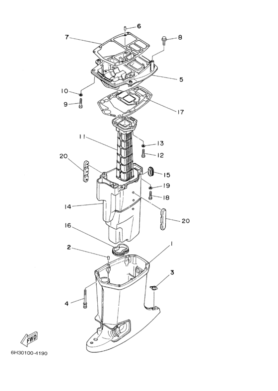 Дейдвуд кронштейн