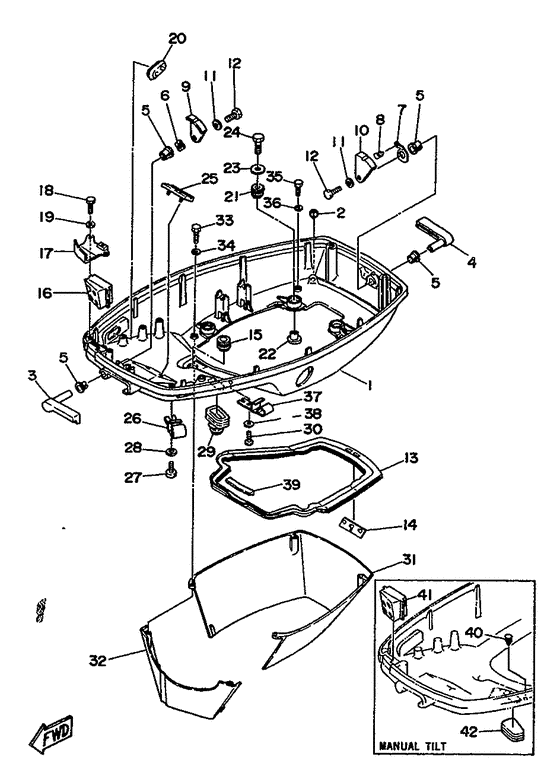 Bottom cowling