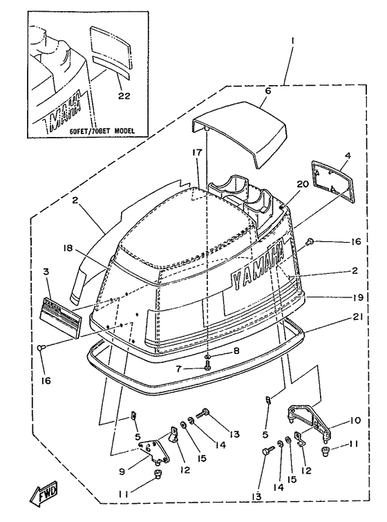 Top cowling