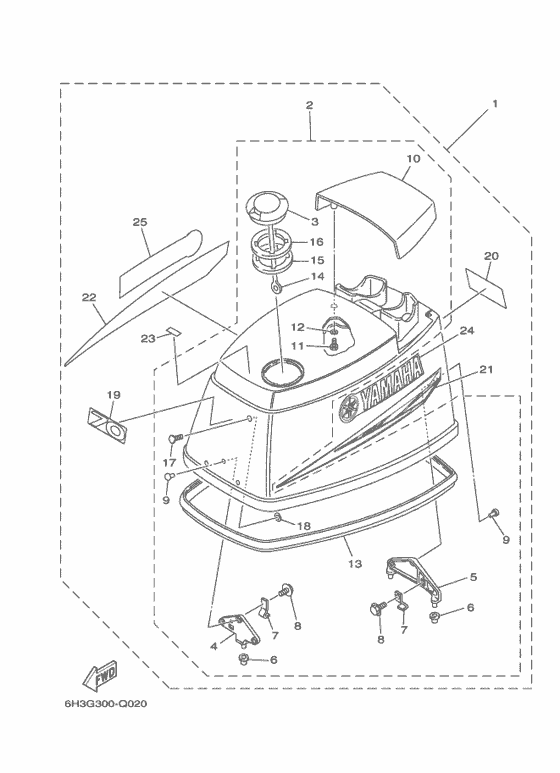 Top cowling