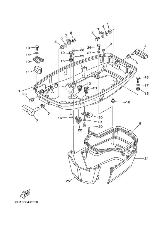 Bottom cowling