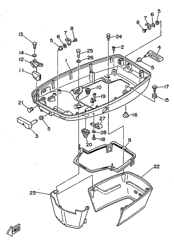 Bottom cowling