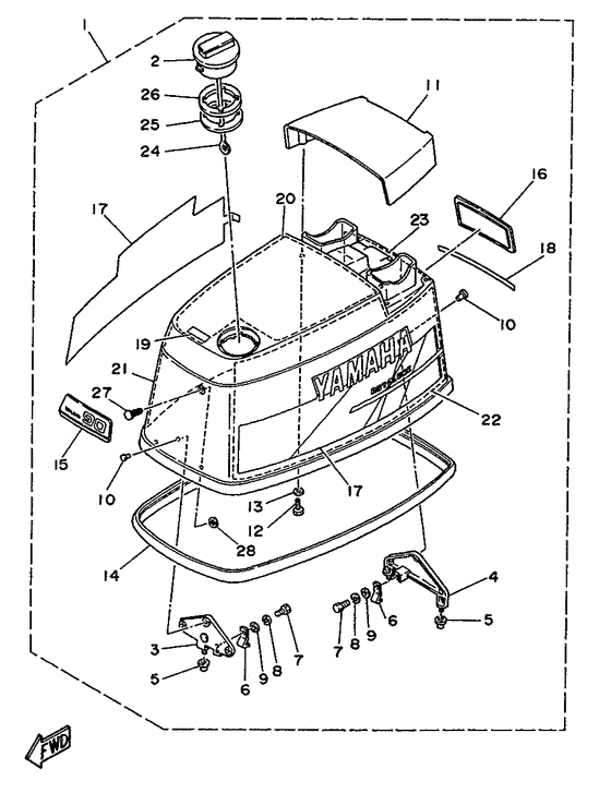 Top cowling