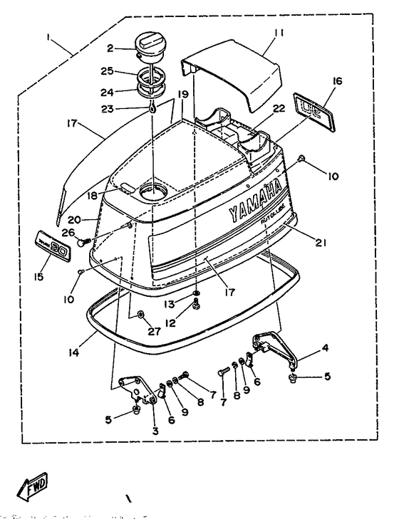 Top cowling
