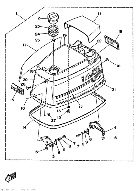 Top cowling