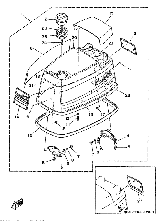 Top cowling