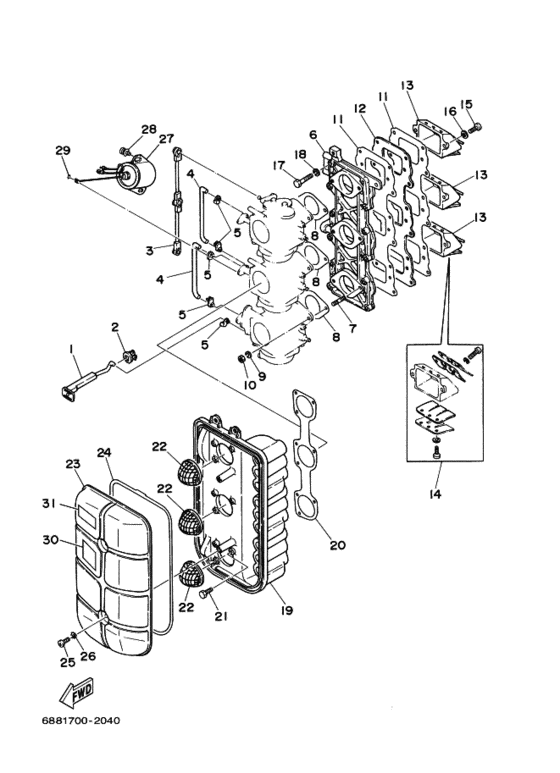 Integrated unit