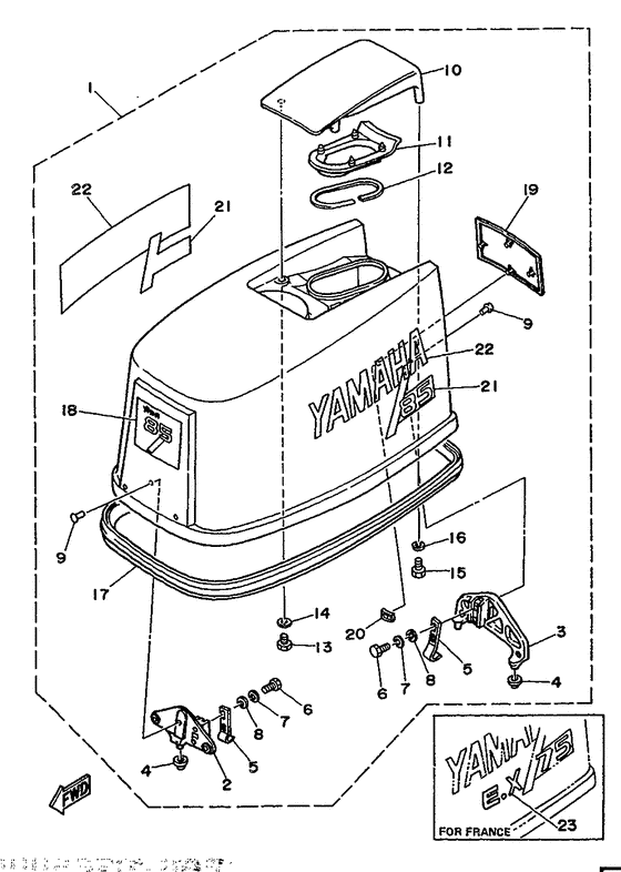 Top cowling
