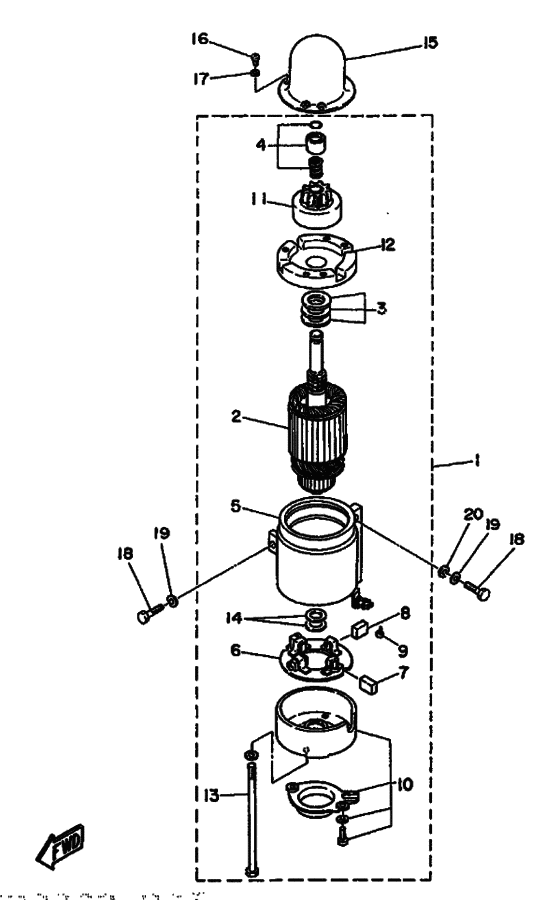 Стартер электрический