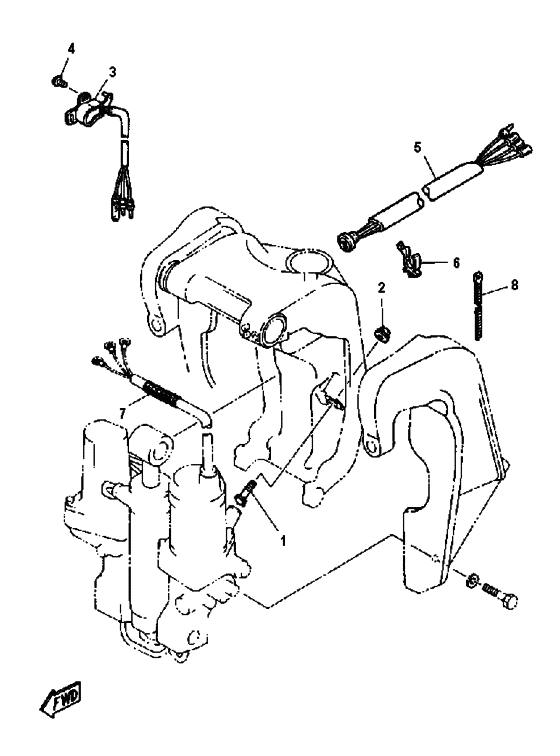 Power trim sender