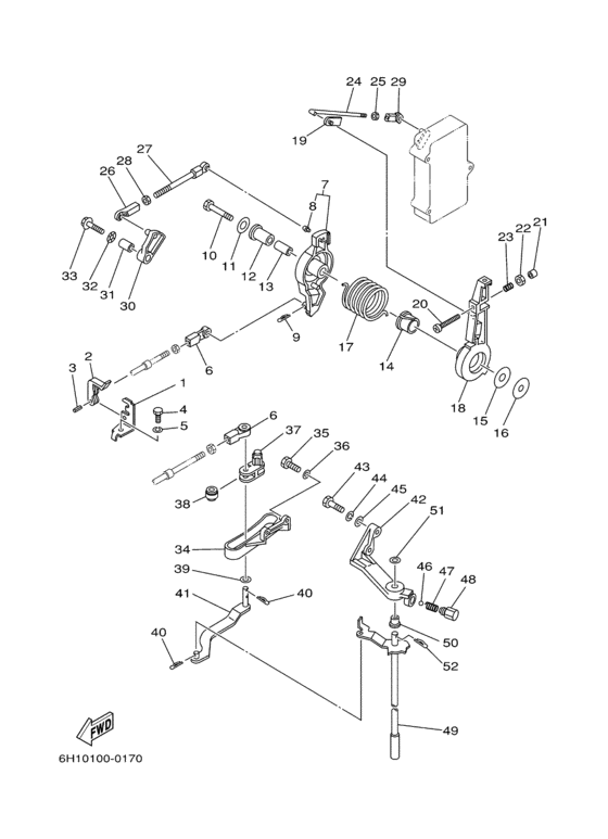 Управление в сборе