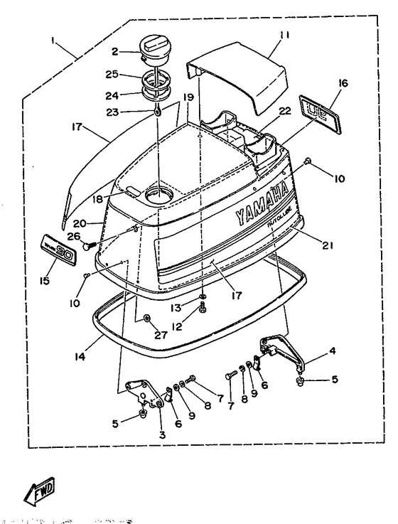 Top cowling