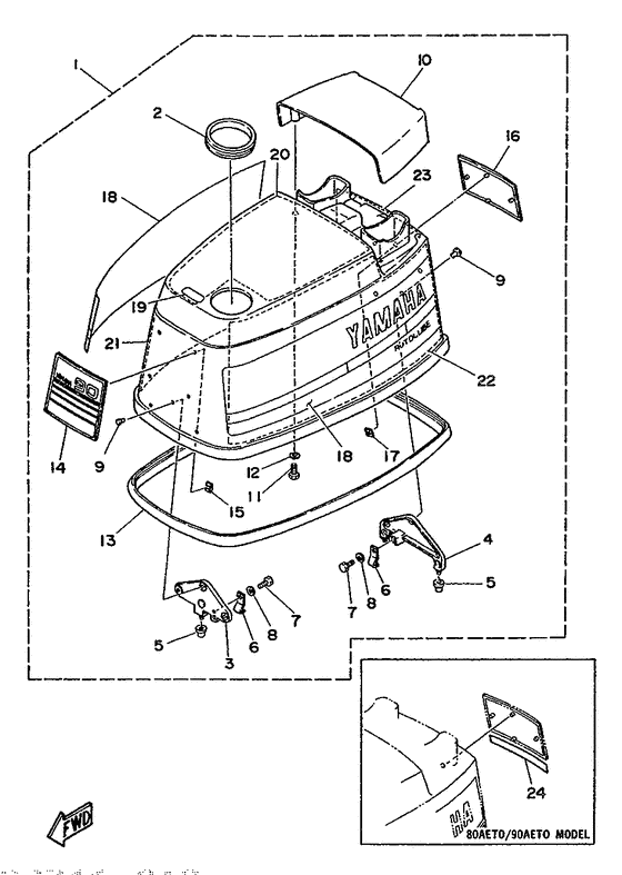 Top cowling
